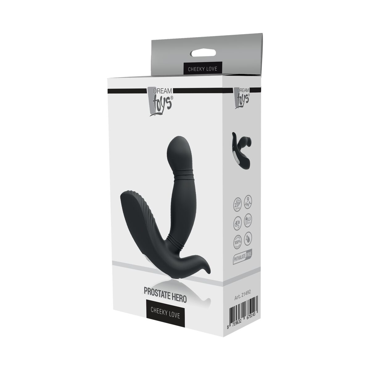 Masážní přístroj na prostatu Dream Toys Essentials Černý